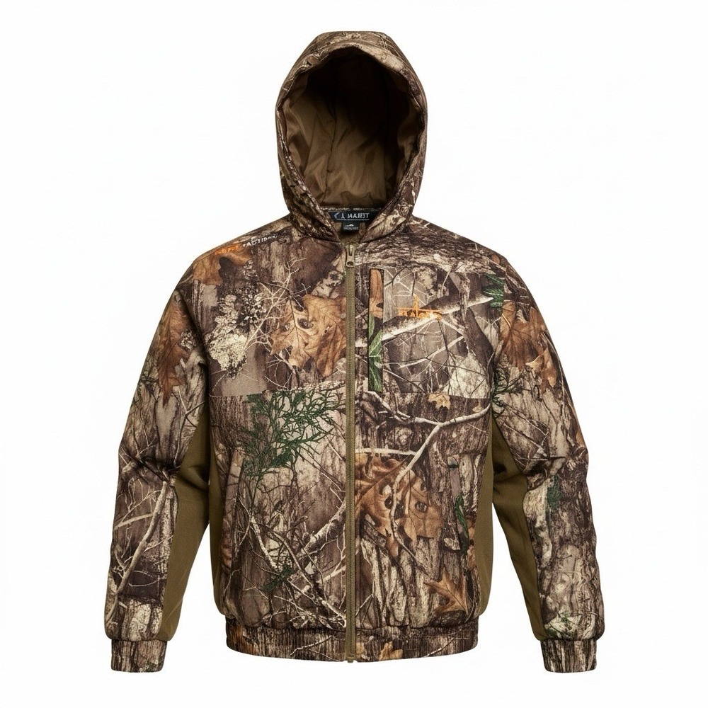 Realtree‎ Edge Camo Hunting Coat Habit Cedar Branch Insulated Waterproof Medium